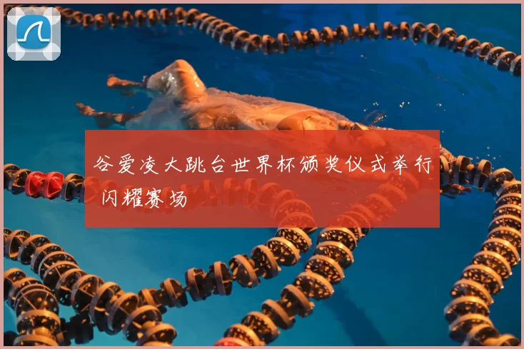 谷爱凌大跳台世界杯颁奖仪式举行 闪耀赛场